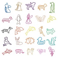 Custom Paper Clip Different Shapes Paper Clips Different Sizes Animal Paper Clip