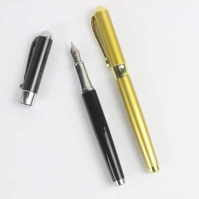 Factory Direct Metal Fountain Pen Gift For Business Personality Gift Office Pen Advertising Custom Logo Metal Pen